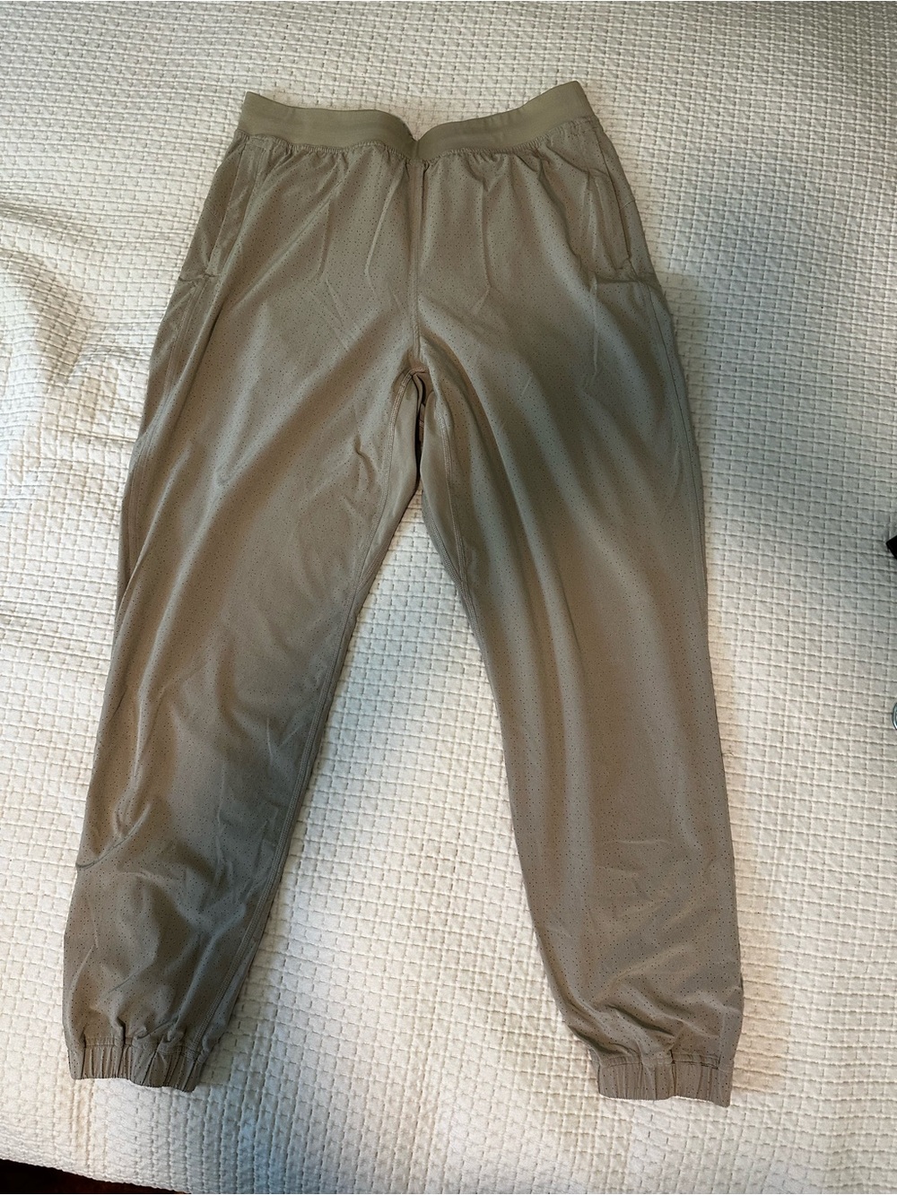 Lululemon Dance Studio midrise jogger light  Beige Elastic Waist